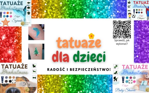Tatuaże Brokatowe - TatuazeDlaDzieci.pl