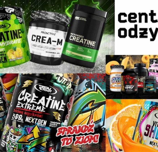 Suplementy i odżywki marek własnych Centrum Odżywek dostępne w Warszawie
