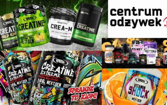 Suplementy i odżywki marek własnych Centrum Odżywek dostępne w Warszawie