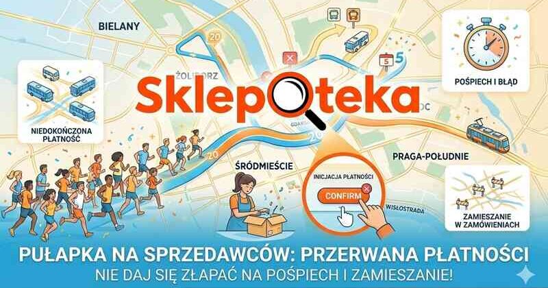 Przerwany proces płatności: Masowa pułapka na sprzedawców. Jak nie dać się oszukać w szczycie sezonu?
