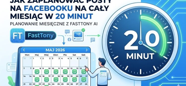Jak zaplanować posty na Facebooku na cały miesiąc w 20 minut