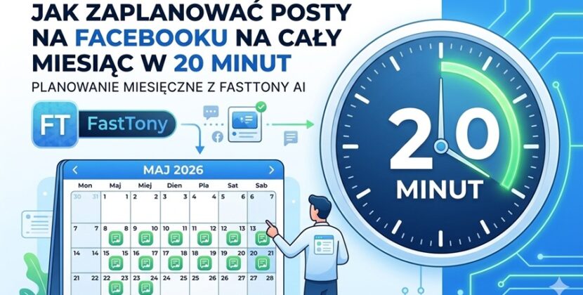 Jak zaplanować posty na Facebooku na cały miesiąc w 20 minut