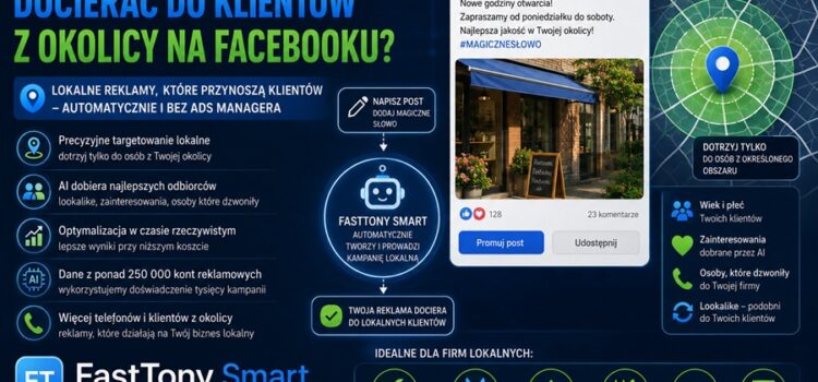 Lokalne reklamy na Facebooku — jak dotrzeć do klientów w swojej okolicy