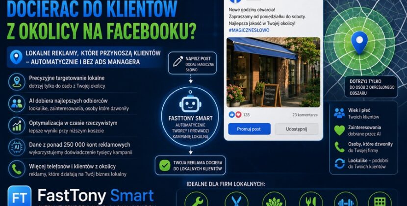 Lokalne reklamy na Facebooku — jak dotrzeć do klientów w swojej okolicy